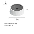 Spill-Proof Floating Water Bowl