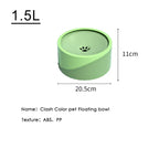 Spill-Proof Floating Water Bowl