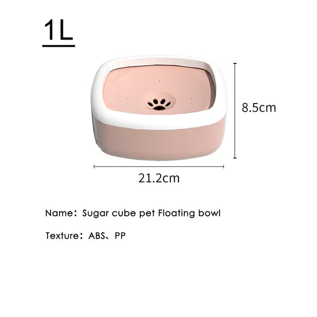 Spill-Proof Floating Water Bowl