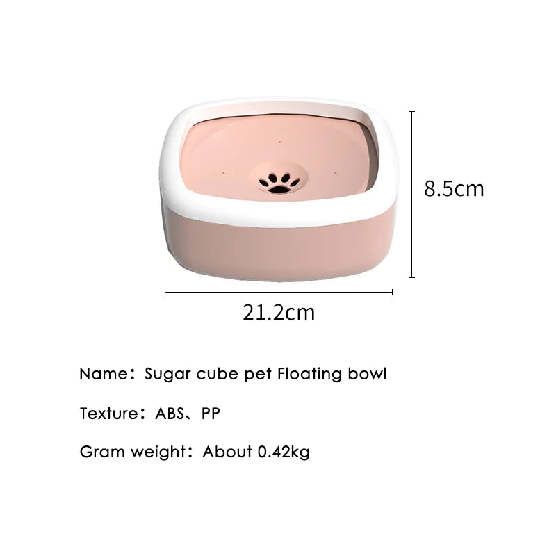 Spill-Proof Floating Water Bowl